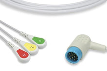 Load image into Gallery viewer, Stryker &gt; Medtronic &gt; Physio Control Compatible Direct-Connect ECG Cable
