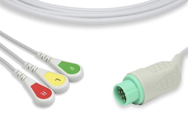 Biolight Compatible Direct-Connect ECG Cable