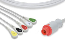 Load image into Gallery viewer, Bionet Compatible Direct-Connect ECG Cable
