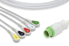 Load image into Gallery viewer, Mennen Compatible Direct-Connect ECG Cable
