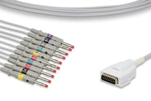 Load image into Gallery viewer, Mortara &gt; Burdick Compatible Direct-Connect EKG Cable
