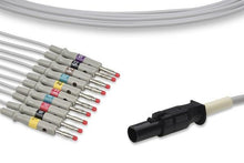 Load image into Gallery viewer, Mortara &gt; Quinton Compatible Direct-Connect EKG Cable
