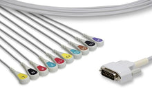 Load image into Gallery viewer, Nihon Kohden Compatible Direct-Connect EKG Cable
