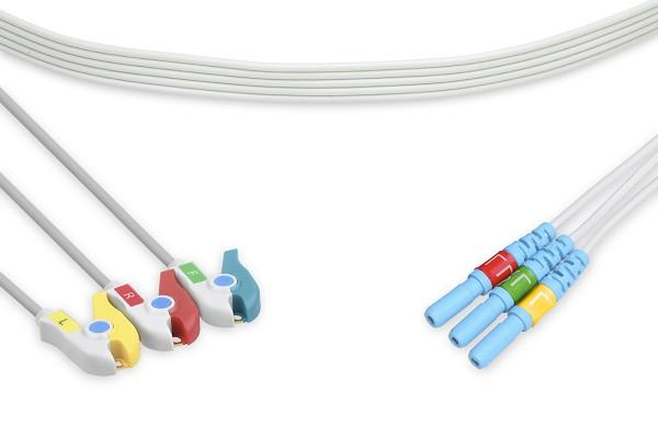 DIN Style Compatible Disposable ECG Leadwire