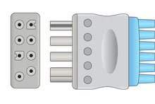 Load image into Gallery viewer, Nihon Kohden Compatible Disposable ECG Leadwire
