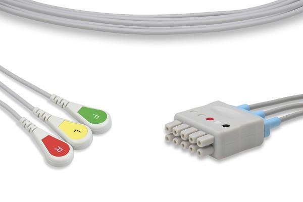 GE Healthcare Compatible ECG Leadwire