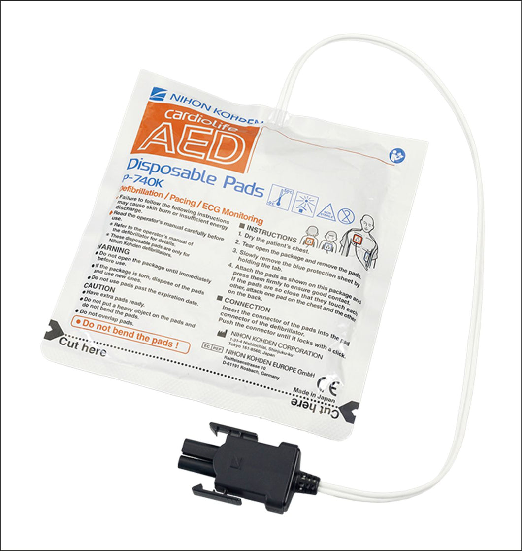 Nihon Kohden Replacement Adult/Child Electrodes for Cardiolife AED-3100