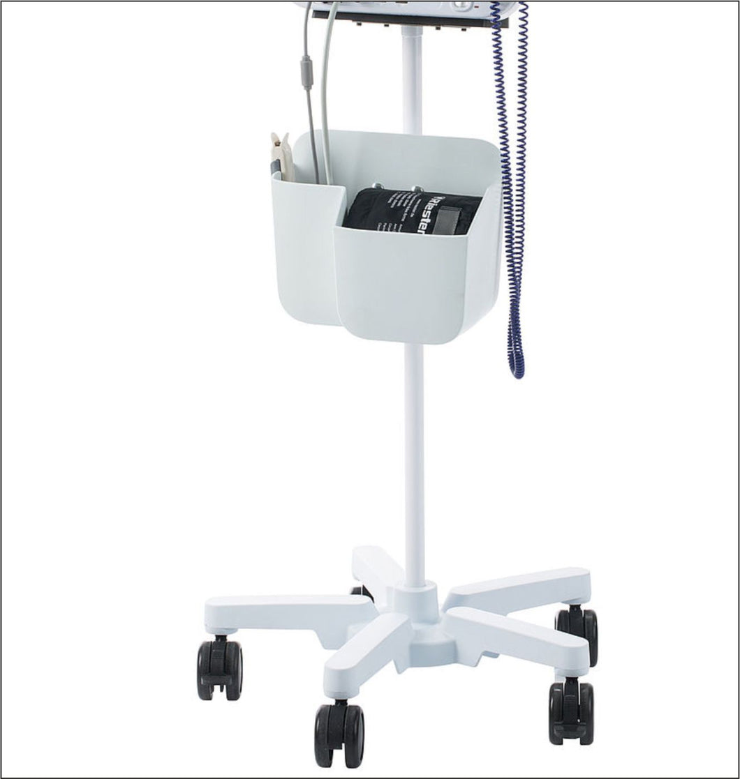 Riester mobile stand with wheels for advanced vital signs monitor