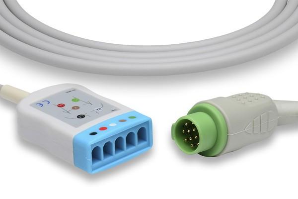 Fukuda Denshi Compatible ECG Trunk Cable