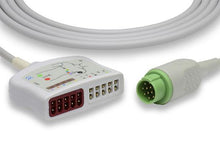 Load image into Gallery viewer, Fukuda Denshi Compatible ECG Trunk Cable
